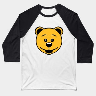 Teddy Bear (Smile) Baseball T-Shirt